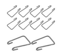 YARNOW 10 Pièces Crochets en Métal pour Canapé Modulable, Fixation Solide et Stable, Accessoires pour Assemblage Meuble, pour Installation de Mobilier