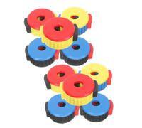 YARNOW 10 Pièces Écrous Serrage Rapide pour Cymbales de Batterie Kit de Remplacement Plastique Installation Précise et Compatible avec Supports de Cymbales