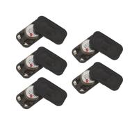 YARNOW 10 Pièces Haut-Parleur Ultra Fin pour Ordinateur Portable et Tablette, Profil Compact, Installation Facile, Matériau Plastique et Alliage, Couleur Noir, 4 Ohm 2w, Adapté aux