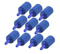 YARNOW 10 Pierres à Oxygène Rondes pour Aquarium, 10pcs, en Sable Bleu, Lavables et Sûres Êtres Vivants, Diffuseur d'air pour Pompe à Air Aquarium