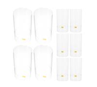 YARNOW 100 Capsules Thermorétractables en Plastique 30mm pour Bouteilles de Vin et Liqueur, 100 Pièces, Protection L'oxygène, pour Bars et Fêtes