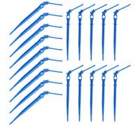 YARNOW 100 pièces Kit Goutteurs Irrigation Goutte à Goutte PE Accessoires Arrosage Automatique Plantes Émetteurs Débit Eau pour Pots Système Micro-Irrigation et Flexible