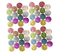 YARNOW 100 pièces Trésor Colorées Plastique pour Jeux de Carnaval Récompenses et Décorations de Fête