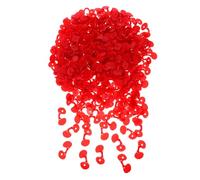 YARNOW 1000 Pièces Lunettes Anti- pour Poulets Volaille Faisans Protection Réutilisable pour Éviter Blessures et Adaptée Aux Poules et Coqs