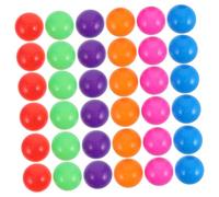 YARNOW 100pièces Balles De Jeu Colorées pour Garçon Fille De Balles pour Intérieur Et Extérieur Jou Plage Parc pour Tout-Petits