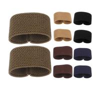 YARNOW 10pcs Attaches de Ceinture Tissées pour Hommes Installation Facile et Port Confortable, Dispositif de Fixation pour Voyages et Occasions Décontractées