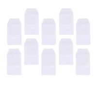 YARNOW 10pcs Trousses à Crayons en PVC Blanc pour Infirmières et Médecins, Étuis de Rangement Portables Compartiments Multiples, Confortables et Pratiques