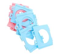 YARNOW 10pièces Accessoires de Connexion pour Cage à Hamster Plaques Modulaires pour Tunnels de Raccordement pour Petits Animaux Système de Connexion pour Parcours Extérieur