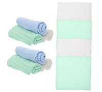 YARNOW 10pièces Bavoirs Pour Garçon Fille Mousseline Set De Bavoirs Pour Nourrisson Débarbouillettes Né