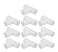 YARNOW 10pièces Connecteurs de Rack T pour Placard Lot de Connecteurs de Jonction Robustes pour Étagères à Chaussures et Supports de Vêtements de Rechange Faciles à Assembler