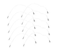 YARNOW 10pièces Fil de Découpe Gâteau Acier Inoxydable Lot de Fils de Nivellement Polyvalents pour Trancheur Fromage et Usage Domestique
