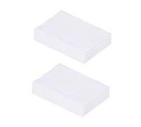 YARNOW 10pièces Lot de Serviettes De Bain Jetables pour Animaux De Compagnie Séchage Rapide pour Blanches