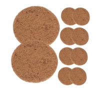 YARNOW 10pièces Nids Oiseaux Fibre De Lot pour Pigeons De Course Pinsons Tapis De Nidification pour Poules Et Reproduction Œufs