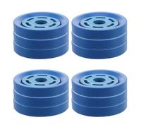 YARNOW 12 Ensembles Accessoire de Pêche au Filet Américain en Plastique Bleu Séparateur de Lignes pour Filet de Pêche Prévention des Nœuds et Installation Rapide