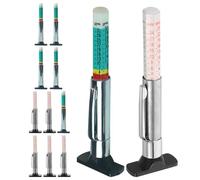 YARNOW 12 Jauges De Profondeur De Sculpture Pour Pneus De Voiture Outil De Mesure De La Profondeur De Sculpture Des Pneus Jauge En Métal