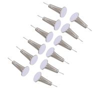YARNOW 12 pièces Base Ressort Adhésive pour Accessoires Base Ressort Décorative Flexible pour Poupée Chat pour Tableau de Bord Voiture Kit Bricolage Garçon Fille