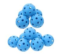 YARNOW 12 Pièces Mini Plastic Baseball Trainers Hollow Soft Training Balls for Pickleball Fans Hand Eye Coordination Muscle Memory Development
