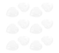 YARNOW 12 pièces Ornements Coeur Pierre Naturelle Sculptée Main Décoration Maison et Délicate pour Méditation et DIY