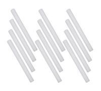 YARNOW 12pcs Bâtonnets de Mousse pour Canapé Housse, Bandes de Fixation pour Housses de Canapé, Protection Élastique, Remplissage des Interstices, Support en Mousse Blanc