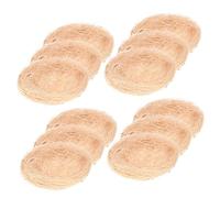 YARNOW 12pièces Nids Oiseaux Artificiels Mousse pour Décoration De Jardin Et Photographie Accessoires De Fête Et Décorations De Printemps