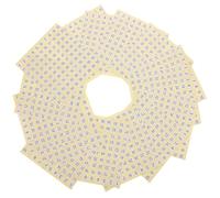 YARNOW 15 Feuilles D'autocollants Chiffres Ronds Autocollants Numérotés en Papier Couché Auto-adhésifs pour Organiser Maison et Bocaux, Chaque Feuille 100 Étiquettes