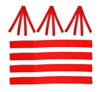 YARNOW 16 Pièces Sangle de Treuil Rouge Résistante pour Remorquage et Secours Corde de Traction Robuste Remplacement pour Camions et Accessoires de Sauvetage Offroad