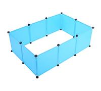 YARNOW 1ensemble Clôture Modulaire pour Petits Animaux Enclos Portable pour Hamsters Lapins Et Autres Petits Animaux Panneaux pour Intérieur Et Extérieur Facile à Assembler