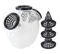 YARNOW 1ensemble Piège à Poissons Portable Cage Filet Résistant et Réutilisable pour Crevettes Écrevisses et Anguilles Facile à Transporter et Adapté aux Eaux Douces et Salées Lot