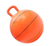 YARNOW 1Pièce Bouncy Basketball Ball Inflatable Exercise Toy for Design Fun Jumping Activity for Children for Home and Outdoor Play