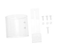 YARNOW 1pièce Outil De Nourriture pour Poissons Transparent avec Suspendu pour Aquarium Distributeur Anti-déperdition De Nourriture pour Poissons Et Crevettes
