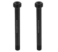 YARNOW 2 adaptateurs d'axe traversant pour vélo, Adaptateur d'axe de Fourche en Alliage d'aluminium, Levier de Remplacement pour traversant à dégagement Rapide pour vélo de Route/VTT