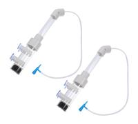 YARNOW 2 Ensembles Incubateur Kit D'œufs Cichlidé de en Acrylique Poisson Double Capacité D'éclosion Continue et Chambre D'observation Claire pour Élevage en Aquarium