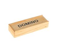 YARNOW 2 Ensembles Jeu de Dominos de Blocs de Construction Éducatifs pour Développement de Imagination Soi Jeu de Société Bois avec Boîte de Rangement
