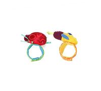 YARNOW 2 Pièces Anneau de Poignet à Grelot Garçon Fille Éducatif de Coccinelle pour Accessoire de Jeu pour Garçon Fille Set