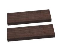 YARNOW 2 Pièces Blocs Bois pour Fabrication de Pont Kit Complet Accessoires pour Chevalet et Sillets Matériel Solide pour Lutherie Diy