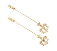YARNOW 2 Pièces Broche Justice Métal Lot de Épingles Balance de Équité pour Costume Homme et Femme Symbole Juridique Raffiné pour Événements Professionnels et Cadeau de Noël