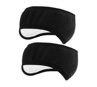 YARNOW 2 Pièces Cache-oreilles Insonorisés Ajustables pour Sommeil Bandeau Antibruit Confortable et Stable pour Hommes et Femmes Protection le Bruit pour Dortoirs et Voyages
