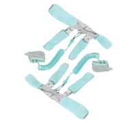 YARNOW 2 Pièces Corde de sécurité anti-perdante laisse améliorée pour enfant enfants ceinture anti perte laisse enfant corde de traction de lien de poignet Bleu