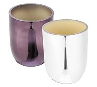 YARNOW 2 Pièces Gobelet à Dés Plastique de Tasses Élégantes pour Jeux de Société et Ktv Accessoires de Bar et pour Parties et Divertissements