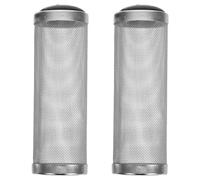 YARNOW 2 Pièces Grille de Filtre pour Aquarium en Acier Inoxydable, 16 MM | Maille Fine, Installation Facile, Anti-débris, pour Bassins Aquatiques et Bacs à Crevettes