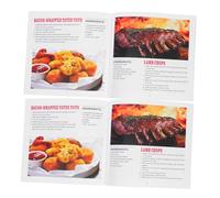 YARNOW 2 Pièces Guide de Cuisine Simple et Rapide pour Débutants Recettes et Délicieuses Recueil de Photos pour Repas Équilibrés