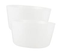 YARNOW 2 Pièces Liner Plastique Multi pour Tonneau Sauna Doublure Pratique et Réutilisable Facile à Nettoyer Lot pour Spa et Bain