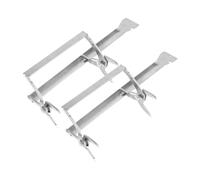 YARNOW 2 Pièces Outil Apiculture Cadre Abeille Métal Multifonction Pince Grattoir Ergonomique Support Ruche pour Apiculteurs et Amateurs