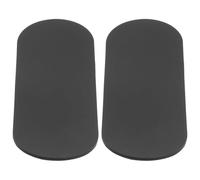 YARNOW 2 Pièces Patch de Batterie en Silicone Antidérapant pour Pédale de Grosse Caisse, Coussinets de Protection Absorbant les Chocs, Prolongent la Durée de Vie Peau de Tambour