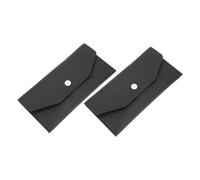 YARNOW 2 pièces Portefeuille Femme PU Cuir Compact Longue Pochette Enveloppe Élégante Résistante pour Cartes Accessoire Quotidien Multifonction et Cadeau Raffiné