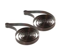 YARNOW 2 pièces Ressorts Métalliques de Remplacement pour Mécanisme de Réveil Mécanique de Rechange Horlogerie Ressort Principal pour Réparation et Entretien