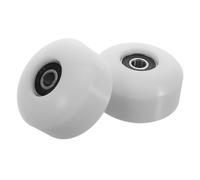 YARNOW 2 Pièces Roues Skateboard PU Choc avec Roulements Haute pour Figures Skating Remplacement pour Skateboards et Trottinettes