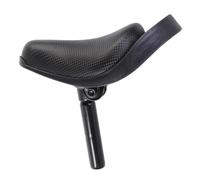 YARNOW 2 Pièces Selle à Fille Garçon et Confortable Filles PVC en de Vélo Éponge Coussin Léger et Facile Laver Siège Noir pour Vélo de Montagne Adapté