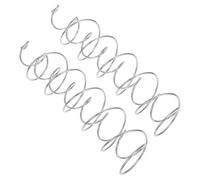 YARNOW 2 Pièces Spiral Wind Chime Parts for DIY Hanging Decor Weather Resistant Iron Spiral Ornaments for Outdoor Crafting and Unique Wind Spinners