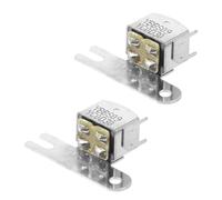 YARNOW 2 Pièces Stereo Cassette Recorder Magnetic Head Dual Channel Audio Recorder Accessory Component Metal Tape Deck Parts For Music Player Repair